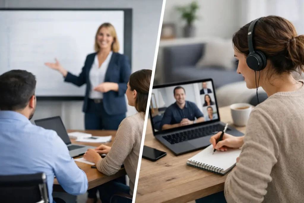 Formation présentielle ou distancielle, que choisir ?